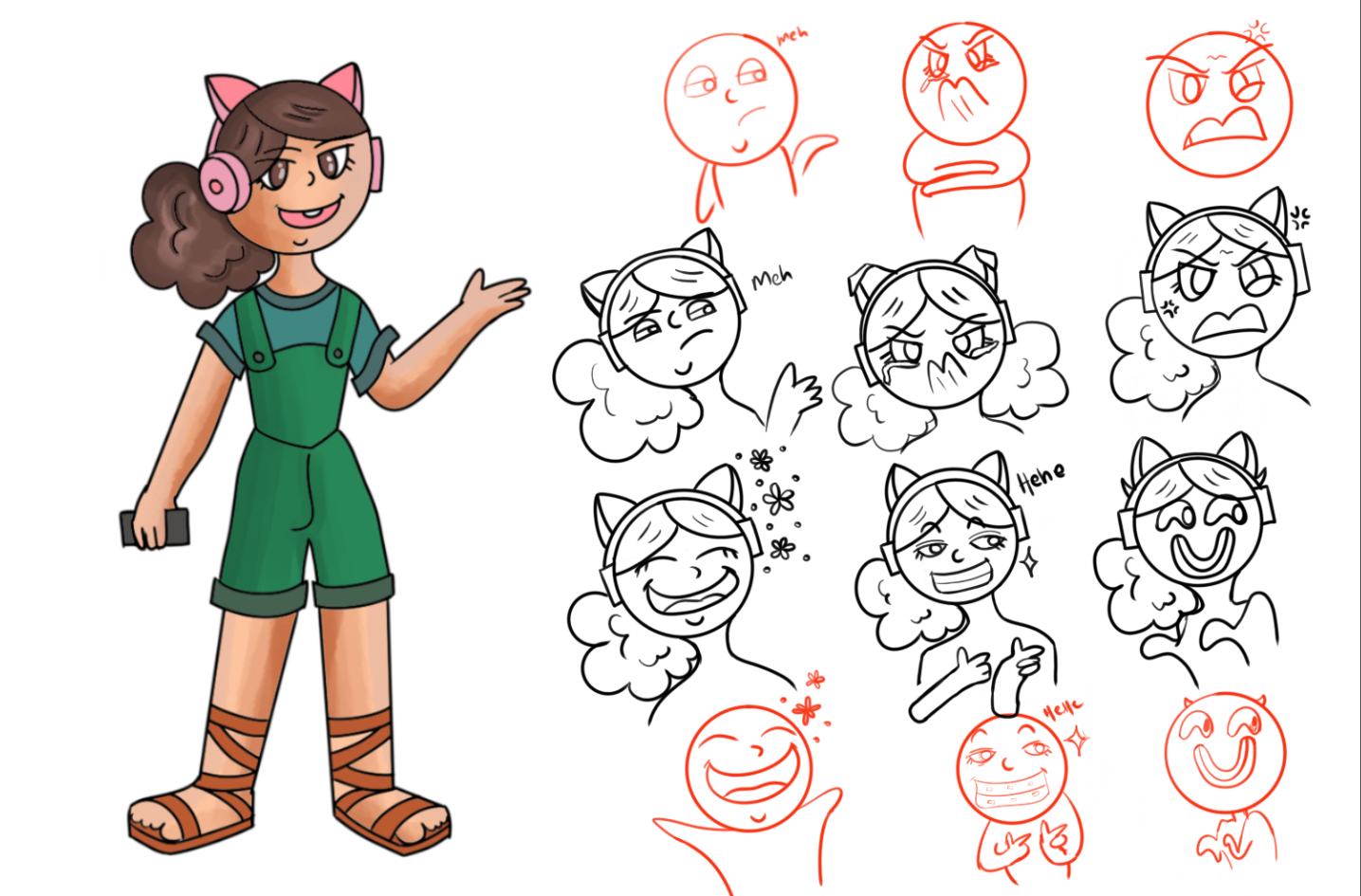 2D Character Sprite Breakdown