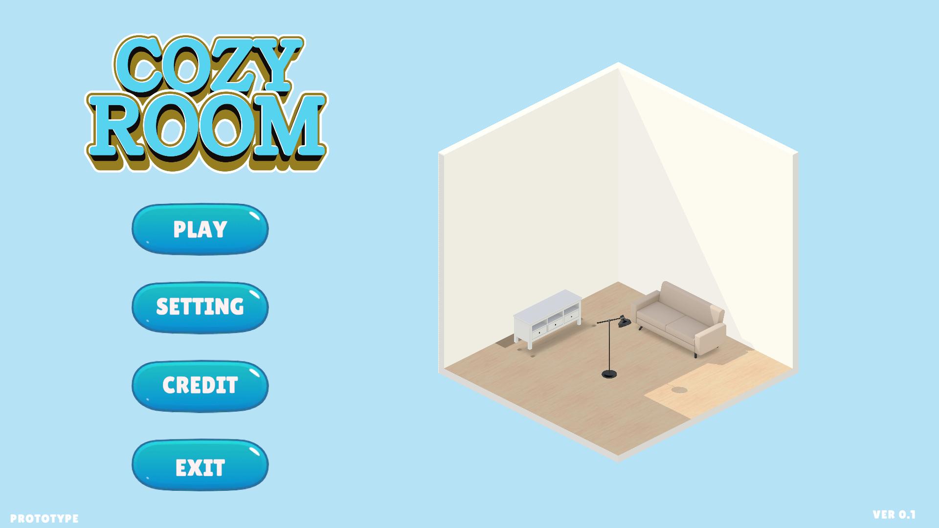 Cozy Room Game Key Art/Main Screenshot